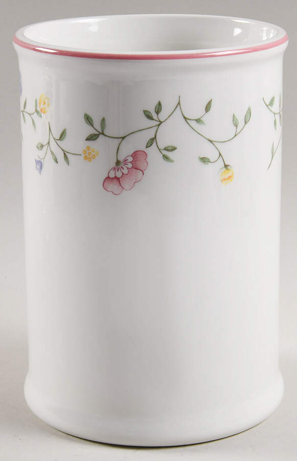 Summer Chintz (Made in England, Earthenware) Large Canister No Lid by Johnson Brothers-1