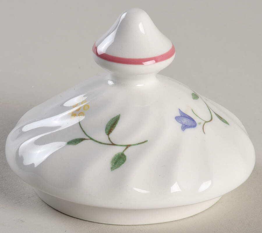 Summer Chintz (Made in England, Earthenware) Lid for Sugar Bowl by Johnson Brothers-1