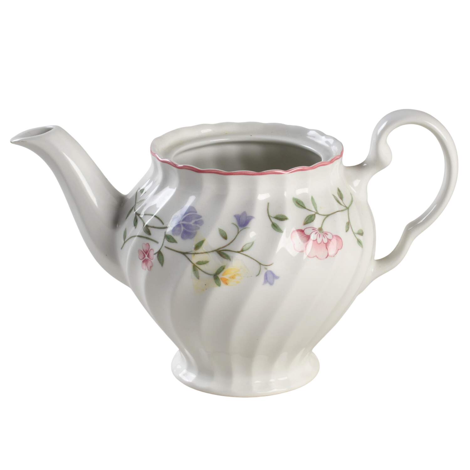 Summer Chintz (Made in England, Earthenware) Mini Teapot No Lid by Johnson Brothers-1