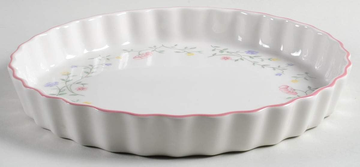 Summer Chintz (Made in England, Earthenware) 11'' Quiche by Johnson Brothers-1