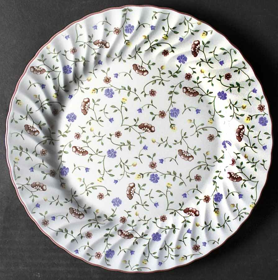 Summer Chintz (Made in England, Earthenware) Dinner Plate by Johnson Brothers-1