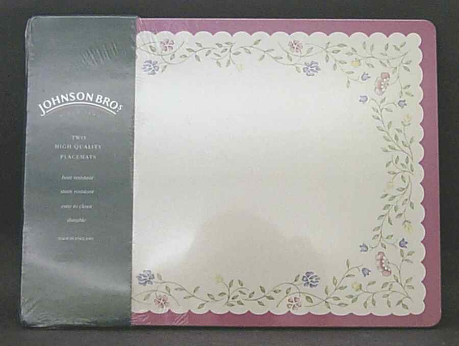 Summer Chintz (Made in England, Earthenware) (Set of 2) Corkboard Placemat by Johnson Brothers-1