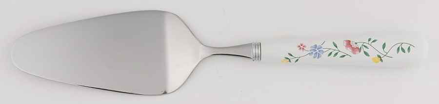 Summer Chintz (Made in England, Earthenware) Pie Server with Stainless Blade by Johnson Brothers-1