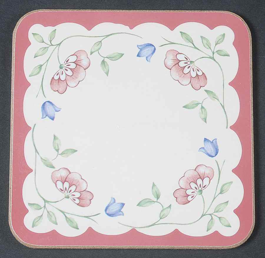 Summer Chintz (Made in England, Earthenware) Coaster by Johnson Brothers-1