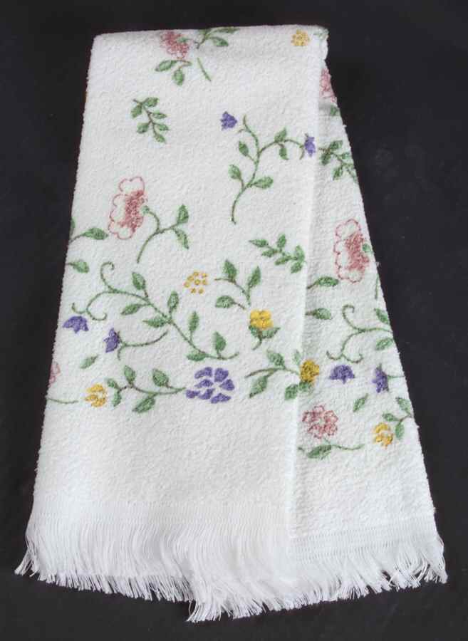 Summer Chintz (Made in England, Earthenware) Cloth Hand Towel by Johnson Brothers-1