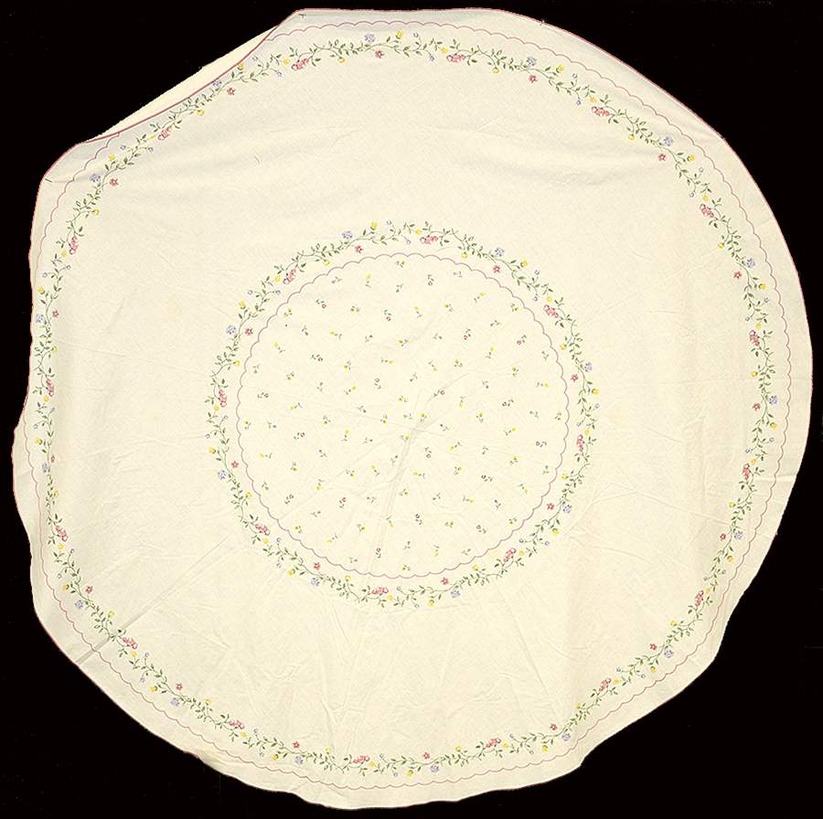 Summer Chintz (Made in England, Earthenware) 68" Round Tablecloth by Johnson Brothers-1
