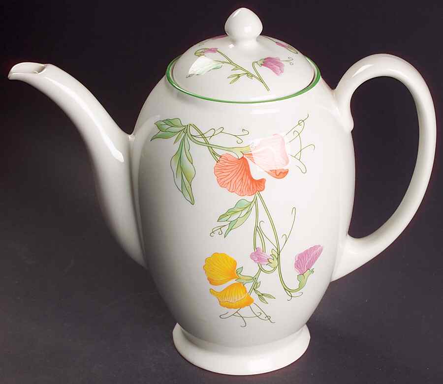Summer Delight Coffee Pot & Lid by Johnson Brothers-1