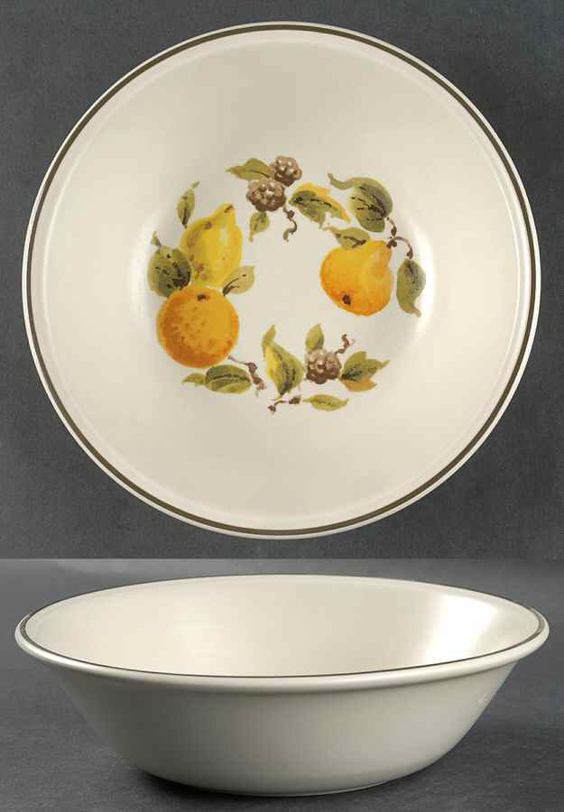 Summer Gold 8" Round Vegetable Bowl by Johnson Brothers-1