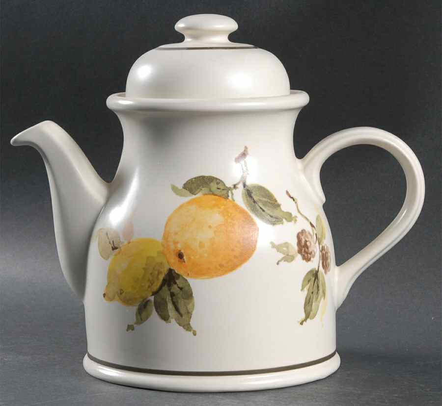 Summer Gold Coffee Pot & Lid by Johnson Brothers-1