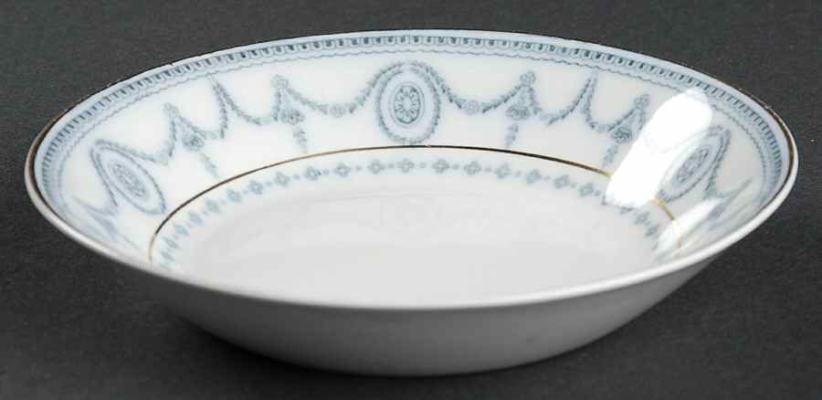 Sultana Blue Green Fruit/Dessert (Sauce) Bowl by Johnson Brothers-1