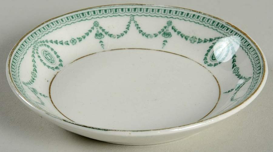 Sultana Blue Green Butter Pat by Johnson Brothers-1
