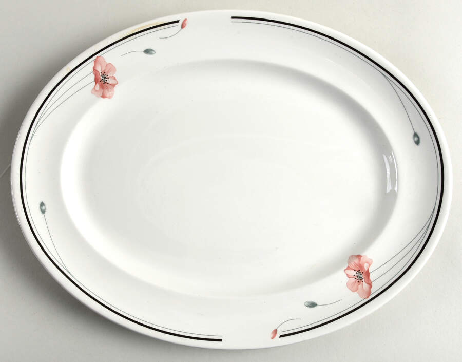 Summerfields 13" Oval Serving Platter by Johnson Brothers-1
