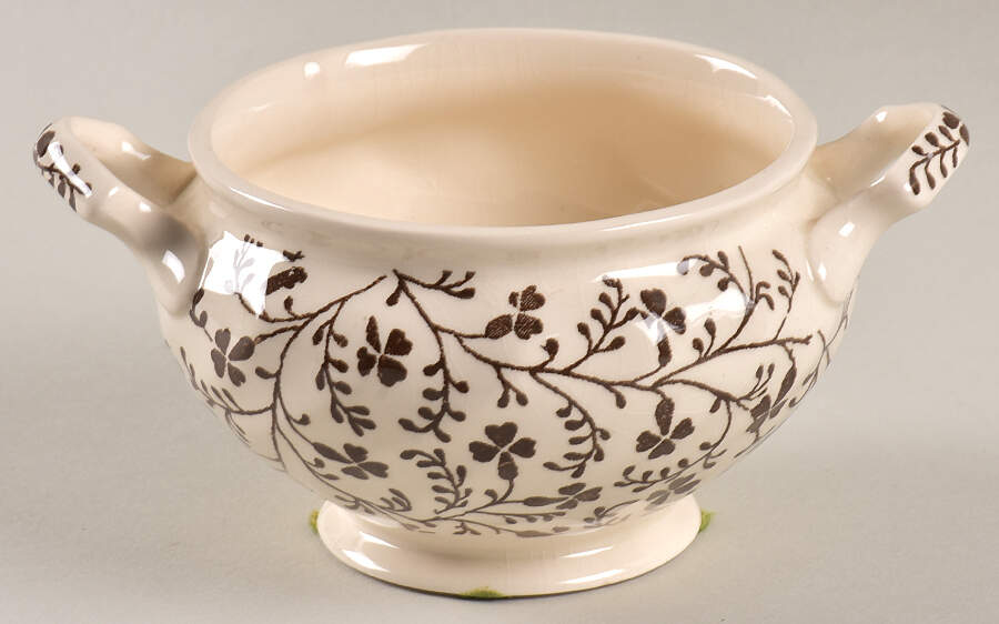 Susanna Brown Sugar Bowl No Lid by Johnson Brothers-1