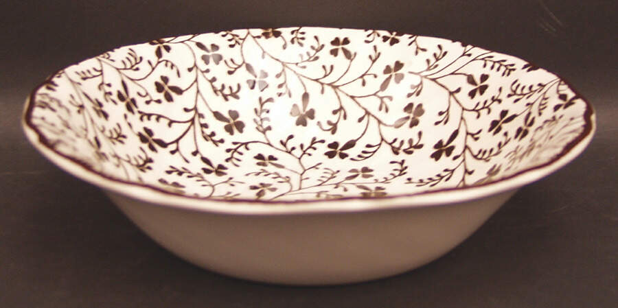 Susanna Brown Coupe Soup Bowl by Johnson Brothers-1