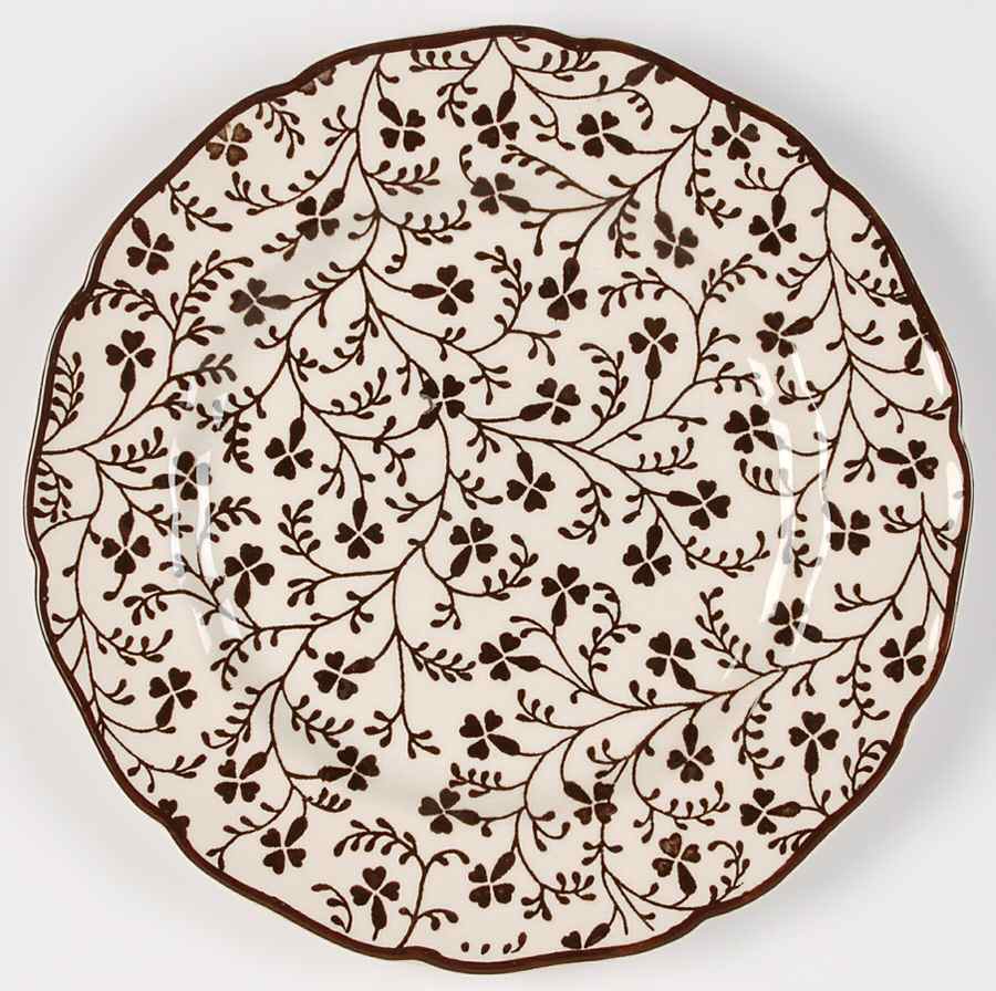 Susanna Brown Salad Plate by Johnson Brothers-1