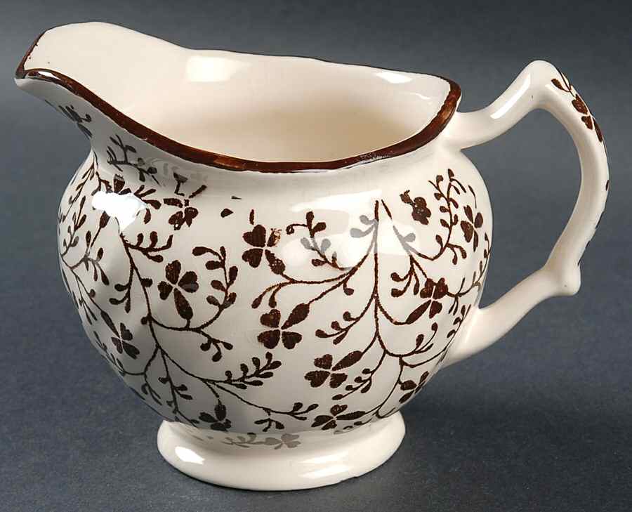 Susanna Brown Creamer by Johnson Brothers-1