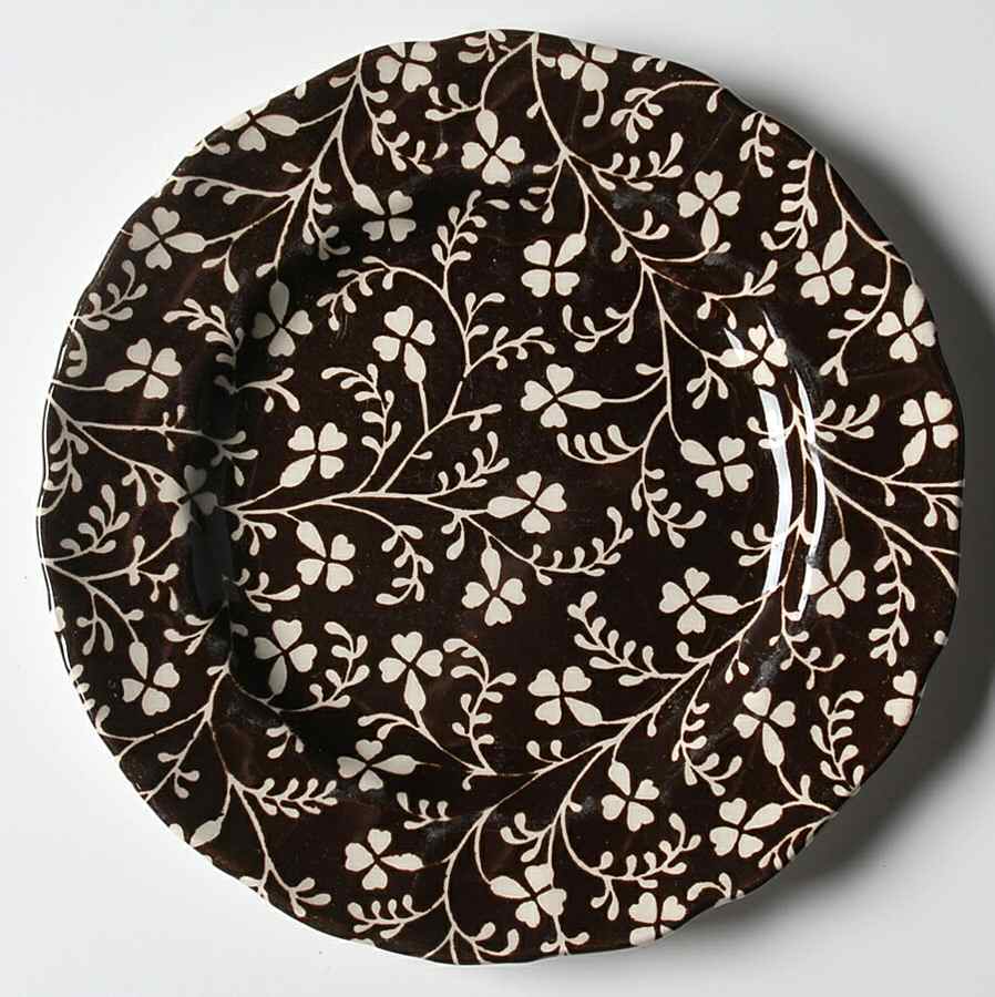 Susanna Brown Bread & Butter Plate by Johnson Brothers-1