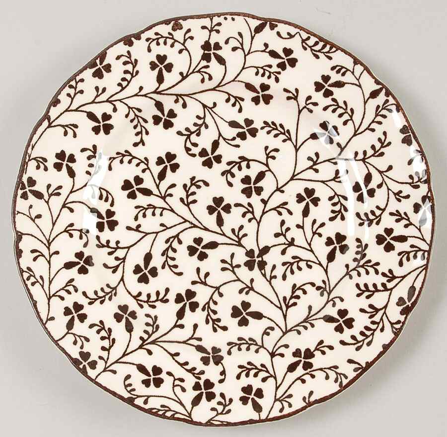 Susanna Brown Dessert/Pie Plate by Johnson Brothers-1