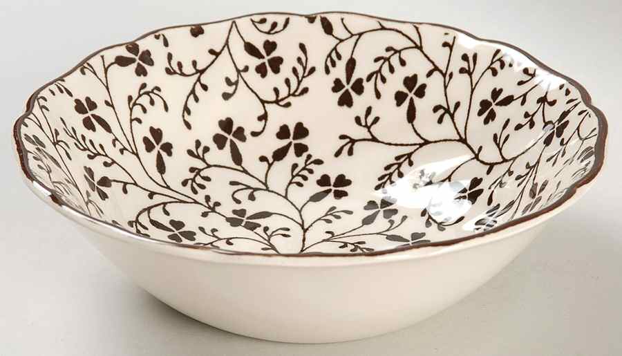 Susanna Brown Coupe Cereal Bowl by Johnson Brothers-1