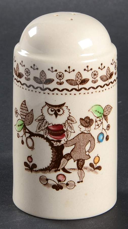 Sugar and Spice Brown Salt Shaker by Johnson Brothers-1