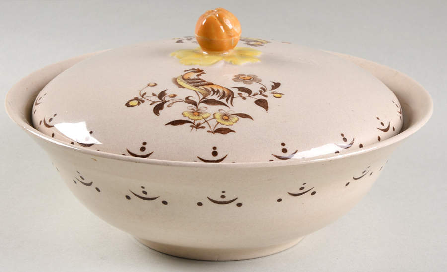 Sun Up Round Covered Vegetable by Johnson Brothers-1