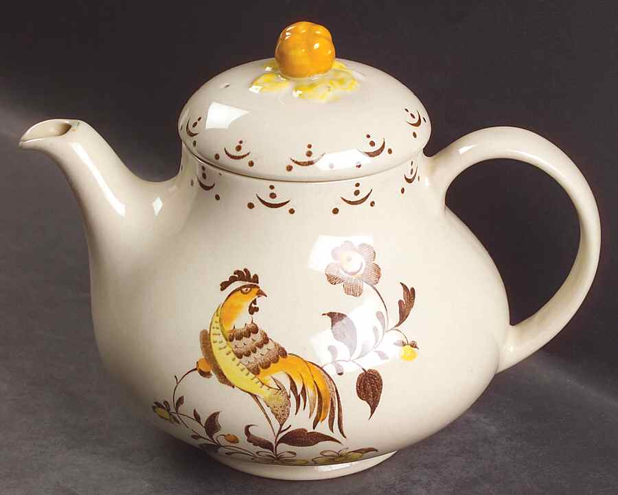 Sun Up Teapot & Lid by Johnson Brothers-1