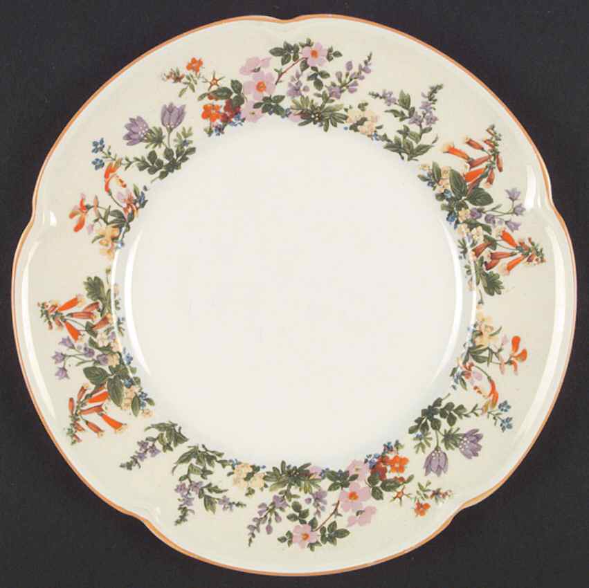 Sweet Briar Luncheon Plate by Johnson Brothers-1