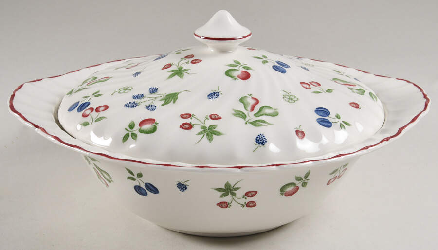 Sweetbriar Round Covered Vegetable by Johnson Brothers-1