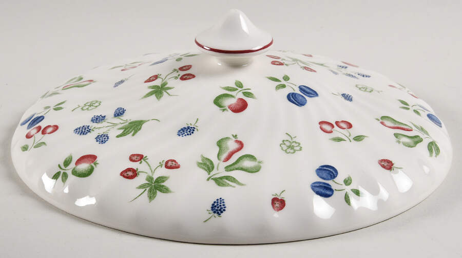 Sweetbriar Lid for Round Vegetable by Johnson Brothers-1