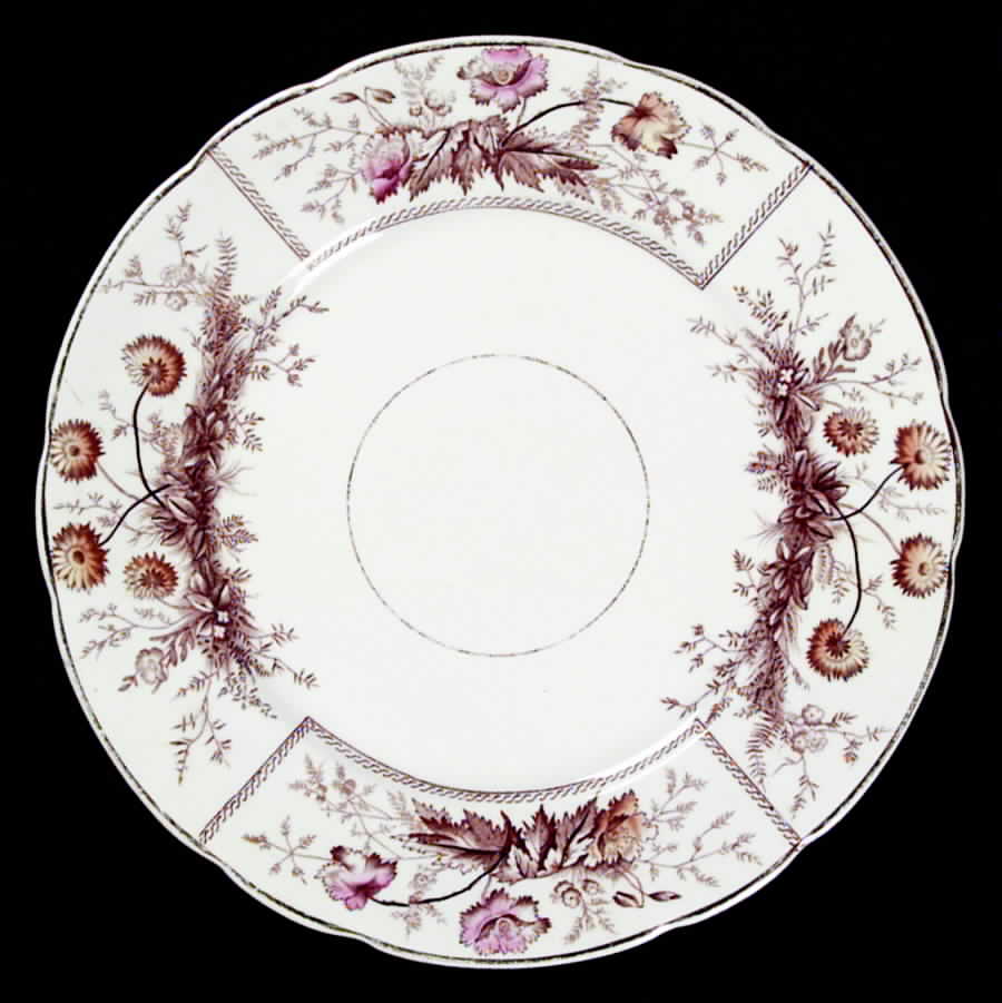 Sylvan Brown Multicolor Luncheon Plate by Johnson Brothers-1