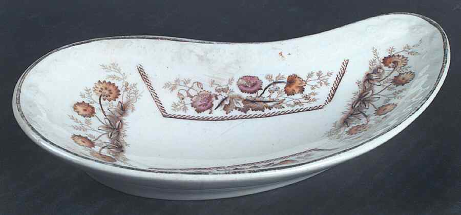 Sylvan Brown Multicolor Bone Dish by Johnson Brothers-1
