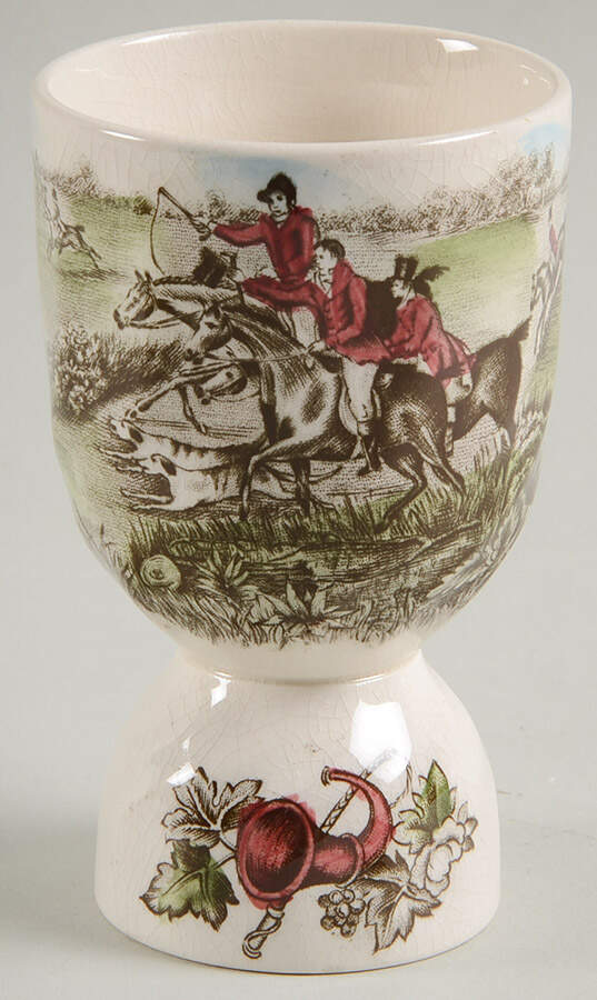 Tally Ho Double Egg Cup by Johnson Brothers-1
