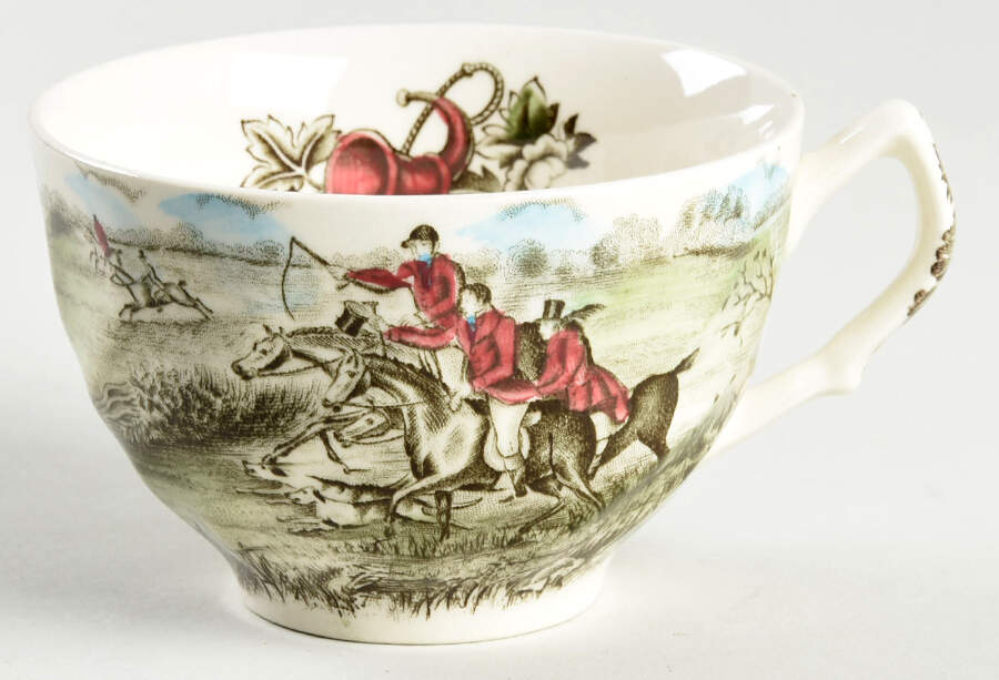 Tally Ho Flat Cup by Johnson Brothers-1