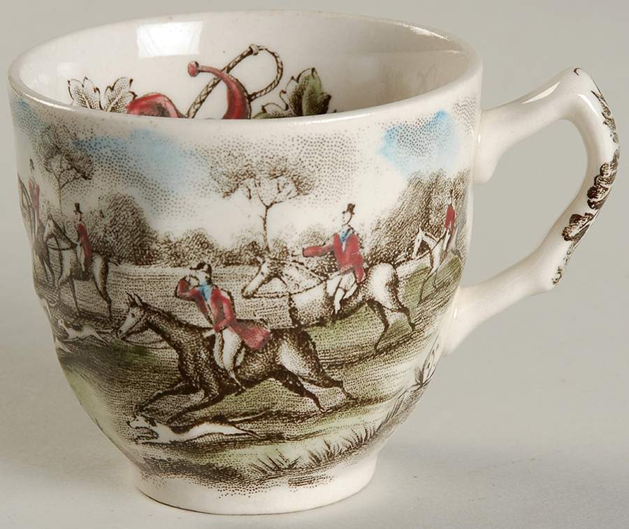 Tally Ho Flat Demitasse Cup by Johnson Brothers-1