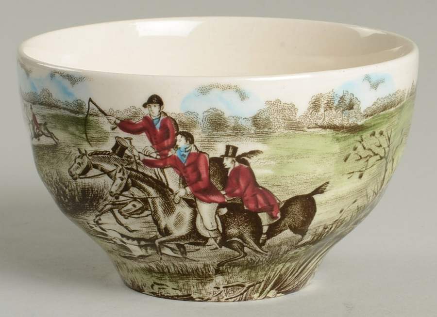 Tally Ho Mini Open Sugar Bowl by Johnson Brothers-1