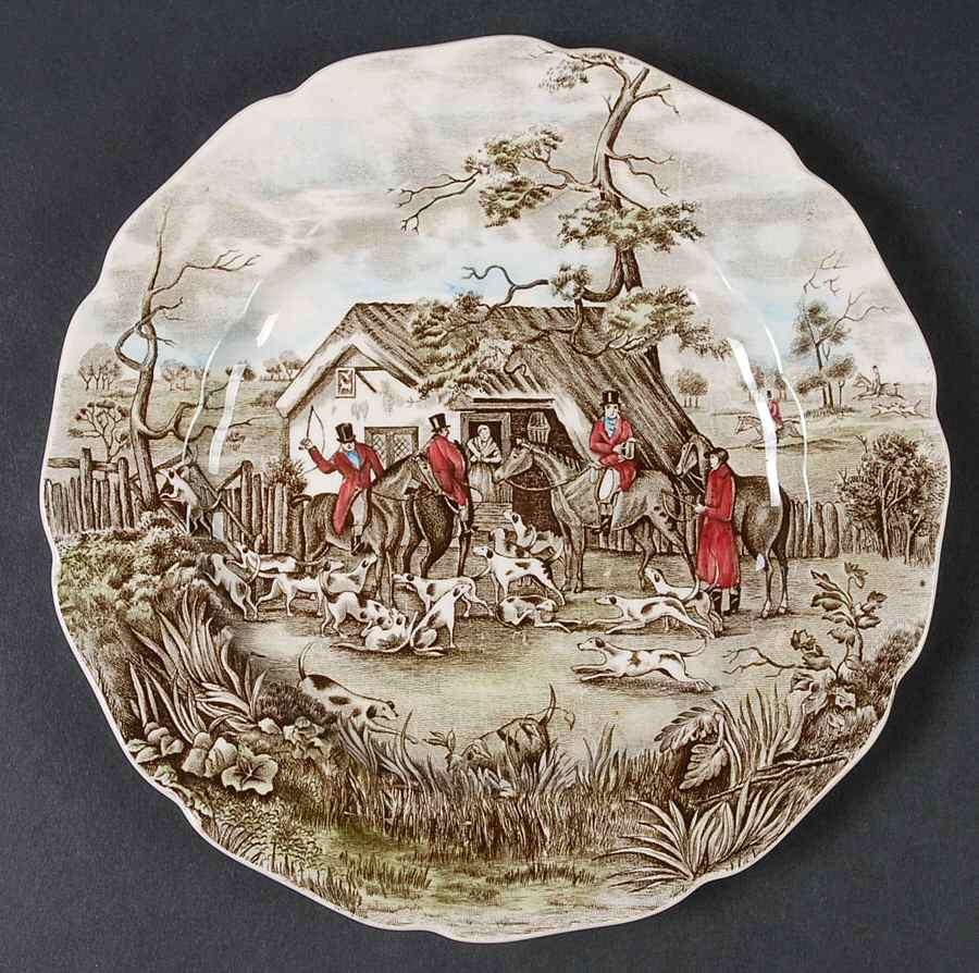 Tally Ho Salad Plate by Johnson Brothers-1