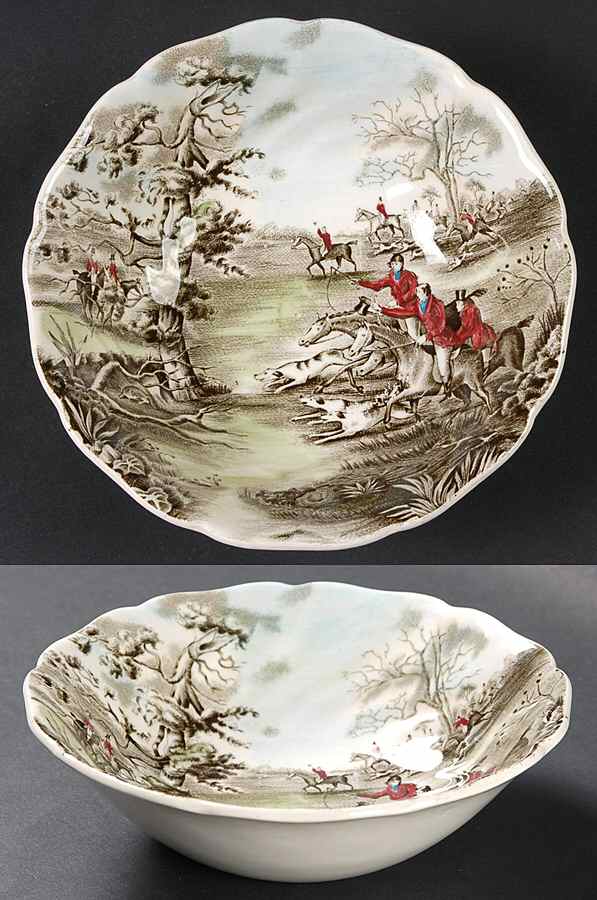 Tally Ho Coupe Cereal Bowl by Johnson Brothers-1