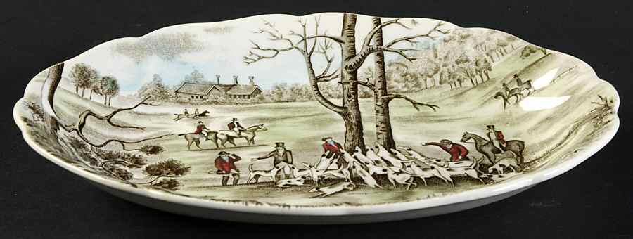 Tally Ho Relish/Gravy Underplate by Johnson Brothers-1