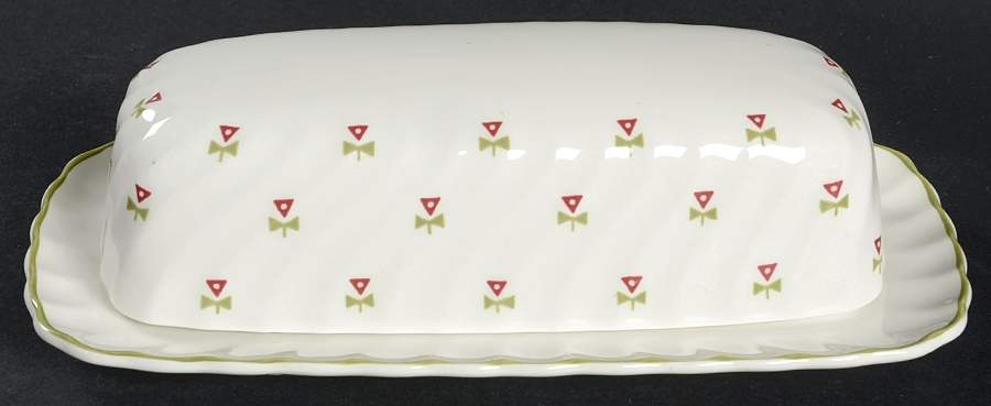 Thistle 1/4 Lb Covered Butter by Johnson Brothers-1