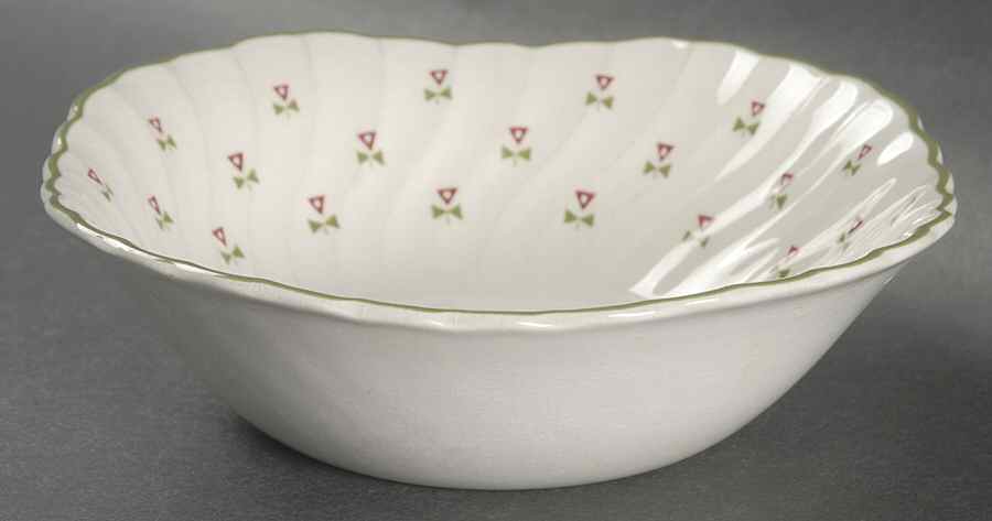 Thistle Square Cereal Bowl by Johnson Brothers-1