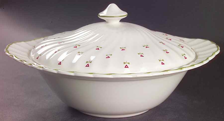 Thistle Round Covered Vegetable by Johnson Brothers-1