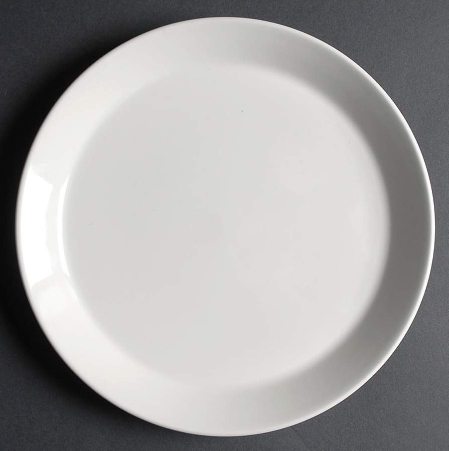 Tivoli White Dinner Plate by Johnson Brothers-1