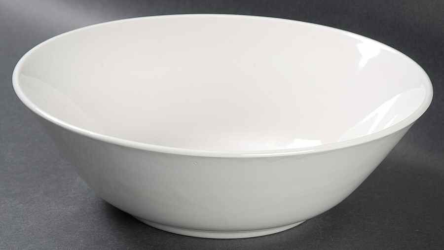 Tivoli White 8" Round Vegetable Bowl by Johnson Brothers-1