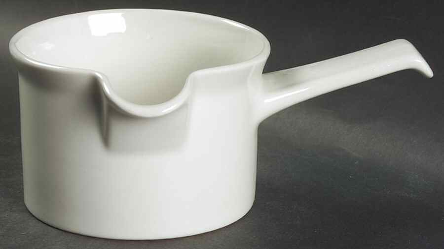 Tivoli White Gravy Boat by Johnson Brothers-1