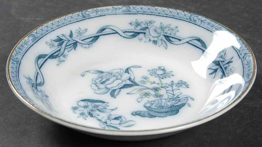 Tokio Transferware Fruit/Dessert (Sauce) Bowl by Johnson Brothers-1