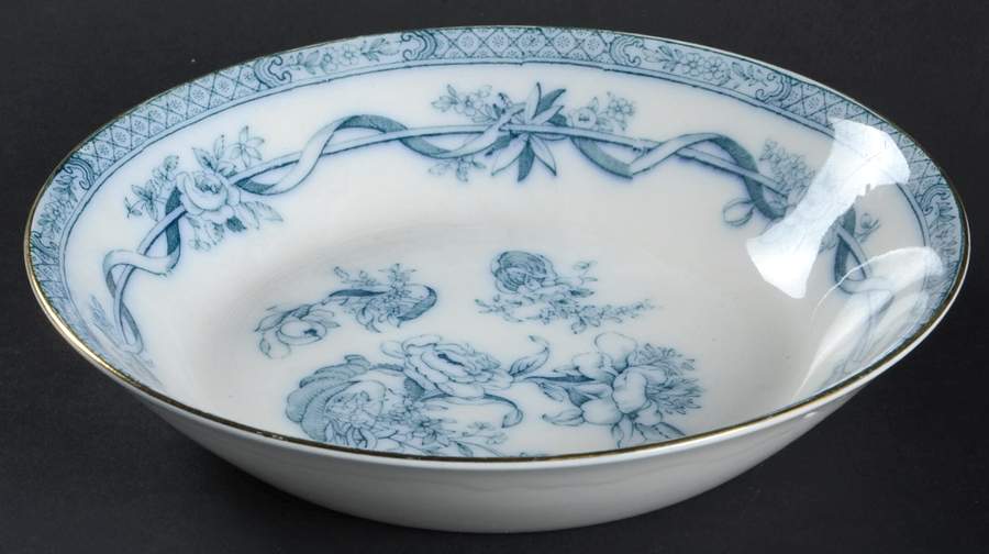 Tokio Transferware Coupe Soup Bowl by Johnson Brothers-1