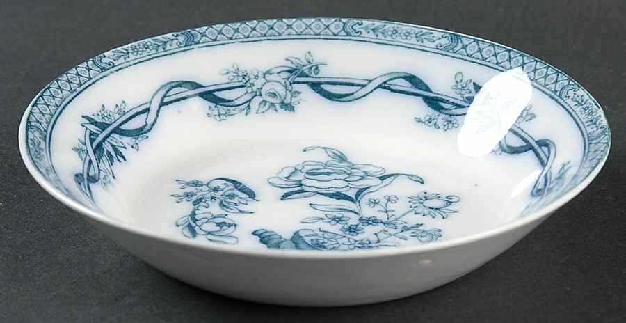 Tokio Transferware Fruit/Dessert (Sauce) Bowl by Johnson Brothers-1