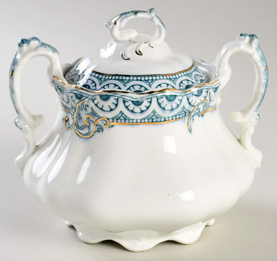 Touraine Sugar Bowl & Lid by Johnson Brothers-1
