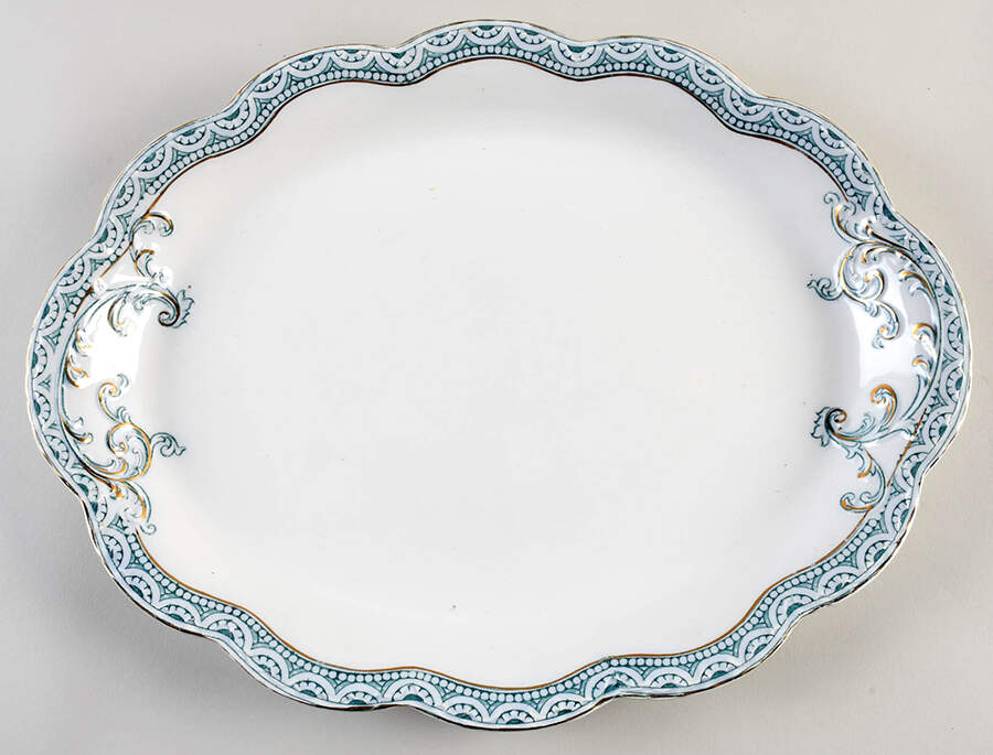 Touraine 16" Oval Serving Platter by Johnson Brothers-1