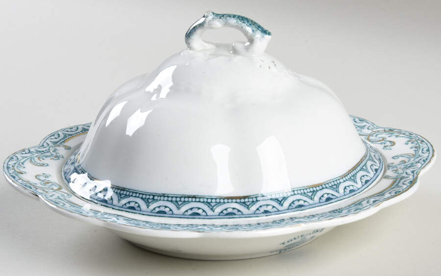 Touraine Round Covered Butter by Johnson Brothers-1